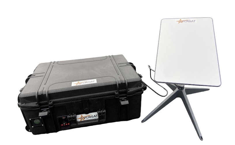 Eversat Portable Satellite Suitcase Sng Driveaway Flyaway Mobile